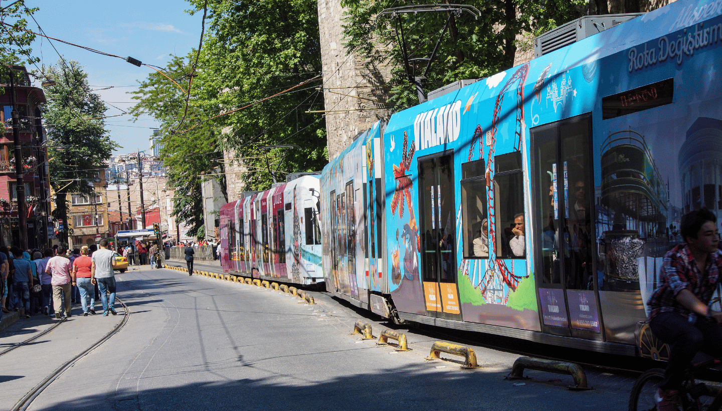 Dalan Hotel - T1 tram on Ordu Caddesi near Laleli, Istanbul